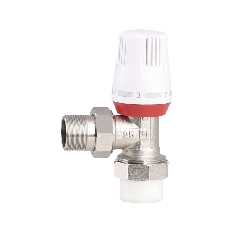 1/2-дюймовый угловой термостатический клапан радиатора для системы подогрева пола